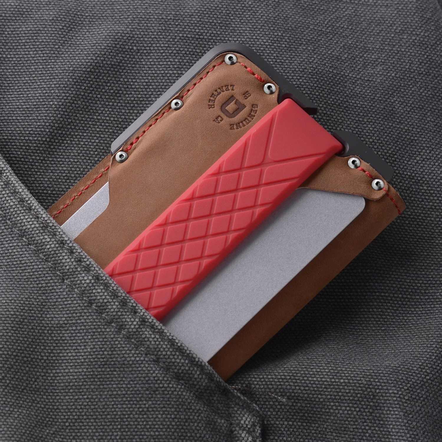 D01 DAPPER™ BIFOLD WALLET - SPECIAL EDITION - SLATE GREY - Image 11