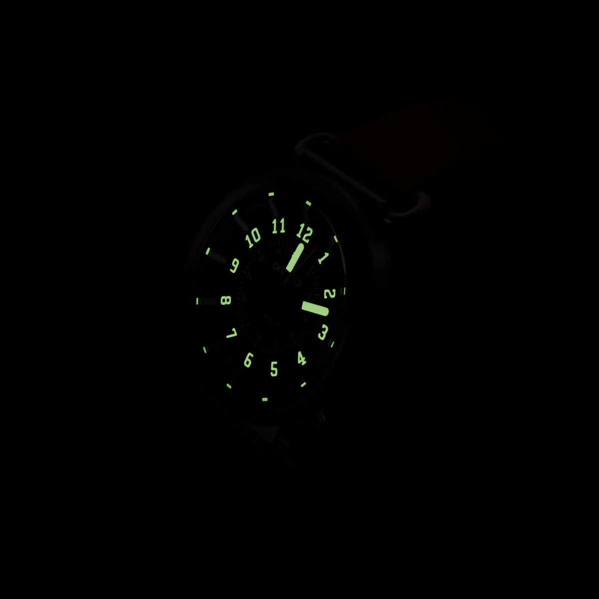TK-01 - TREK WATCH WITH ITALIAN LEATHER STRAP - WHISKEY BROWN - Image 14