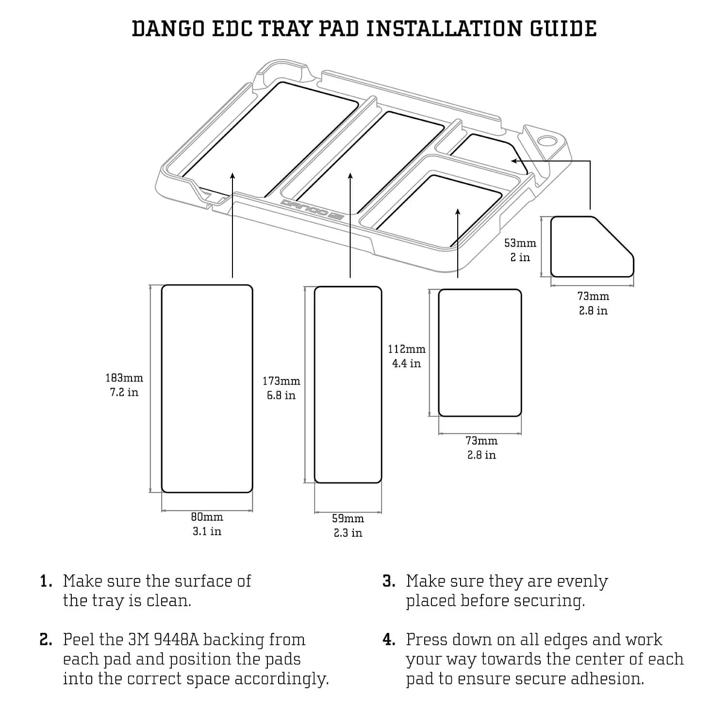 EDC TRAY WITH DTEX PADS - Image 11
