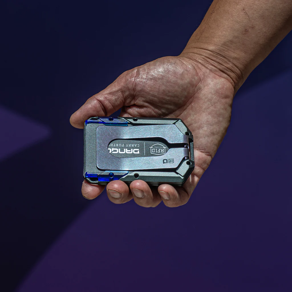 M4 SPECIAL EDITION MAVERICK™ RAIL WALLET with BURPLE ANODIZED TITANIUM CLIP - Image 12